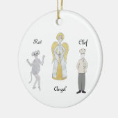 Notenkrakermuis/chef/engel Ornament (Links)