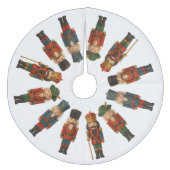 Notenkrakerparade kerstboomrok fleece kerstboom rok (Voorkant)