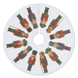 Notenkrakerparade kerstboomrok fleece kerstboom rok