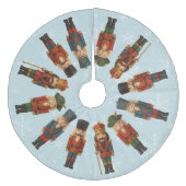 Notenkrakerparade kerstboomrok fleece kerstboom rok (Voorkant)