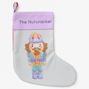 notenkrakerpastel kleine kerstsok