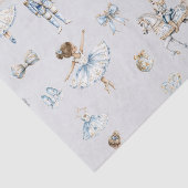 Notenkrakerpatroon Kerstmis Tissuepapier (Detail)