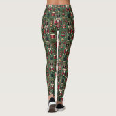 Notenkrakerpatroon Leggings (Achterkant)