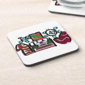 notenkrakerplezier bier onderzetter (Linkerzijde)