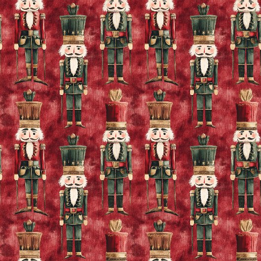  notenkrakers bordeaux diepgroene servetten