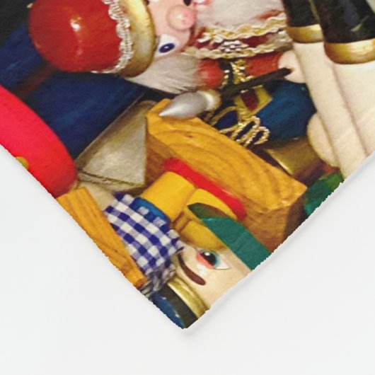 Notenkrakers Fleece Deken (Hoek)