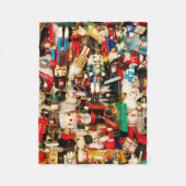 Notenkrakers Fleece Deken (Voorkant)