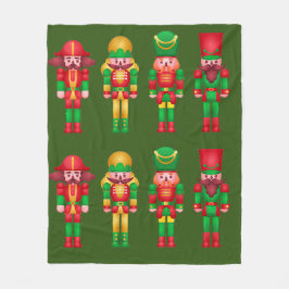 Notenkrakers fleece deken