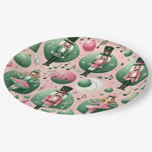 Notenkrakers Kerst Bord (Gekanteld)