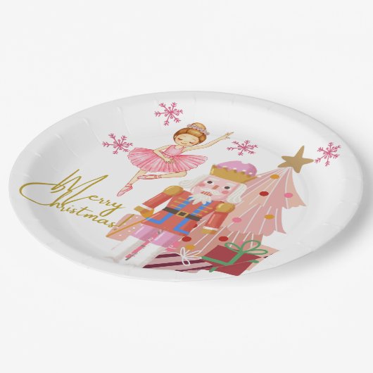 Notenkrakers Kerst Bord (Gekanteld)