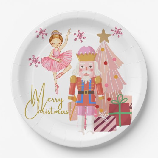 Notenkrakers Kerst Bord (Voorkant)