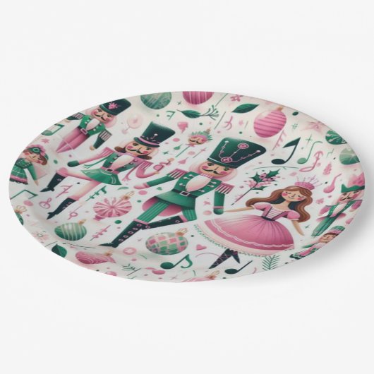 Notenkrakers Kerst Bord (Gekanteld)