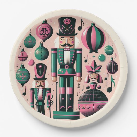 Notenkrakers Kerst Bord (Voorkant)