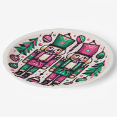 Notenkrakers Kerst Bord (Gekanteld)