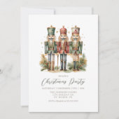  notenkrakers kerstfeest kaart (Voorkant)