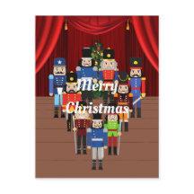 Notenkrakers Kerstmis op het podium