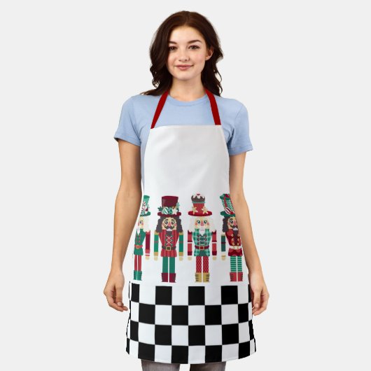 Notenkrakers schort (Gedragen)