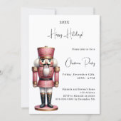 Notenkrakersfeestje Kaart (Voorkant)