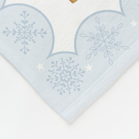 notenkrakersnoepdeken fleece deken (Hoek)