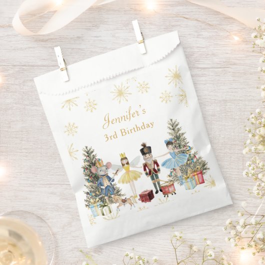 Notenkrakersverjaardagsfeestje Bedankzakje (Geknipt)