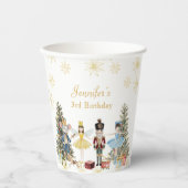 Notenkrakersverjaardagsfeestje Papieren Bekers (Voorkant)