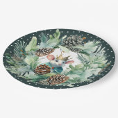 Notenkrakerthema Kerstverjaardag Papieren Bordje (Gekanteld)