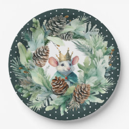 Notenkrakerthema Kerstverjaardag Papieren Bordje