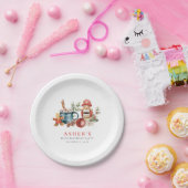 notenkrakervakantie papieren bordje (Feest)