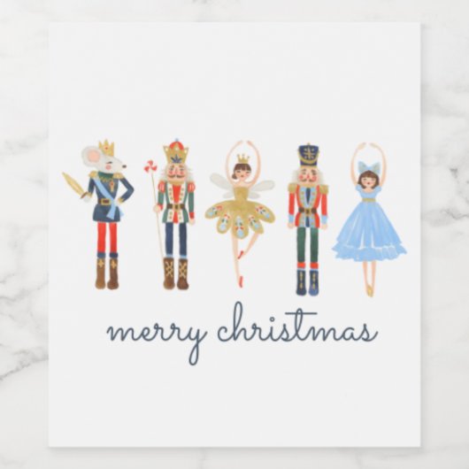 Notenkrakerwijn Wijn Etiket (Enkel label)