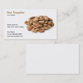 notenleverancier visitekaartje (Voorkant / Achterkant)