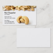 notenleverancier visitekaartje (Voorkant / Achterkant)
