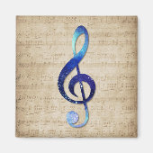 Notenschlüssel Magneet (Voorkant)