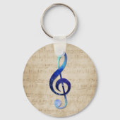 Notenschlüssel Sleutelhanger (Voorkant)