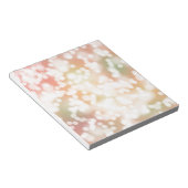 Notepad bokeh-achtergrond notitieblok (Schuin)