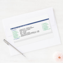 Notepad Coder Format Computer Scientist Programmer Rechthoekige Sticker