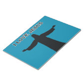 Notepad  i love jesus notitieblok (Schuin)
