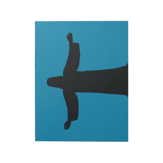 Notepad  jesus christ  notitieblok (Linkerzijde)