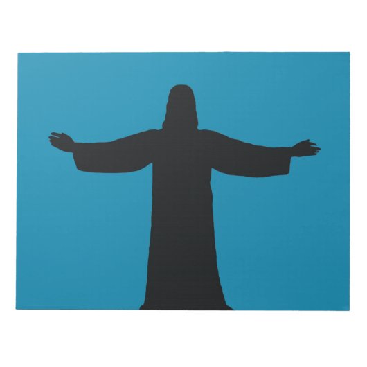 Notepad  jesus christ  notitieblok (Voorkant)