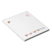 Notepad para el ama de casa notitieblok (Schuin)