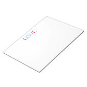 Notepad voor Love & Butterflies Notitieblok (Schuin)