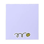 Notepad with cute tenball designer notitieblok (Voorkant)