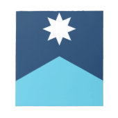 Notepad with Flag of Minnesota, USA Notitieblok (Voorkant)