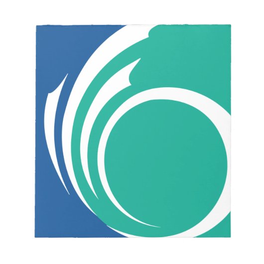 Notepad with Flag of Ottawa, Canada Notitieblok (Voorkant)