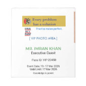 Notepads | Monogram | To-Do | Custom Notitieblok (Voorkant)