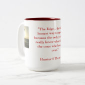 notering koffie mok (Voorkant links)