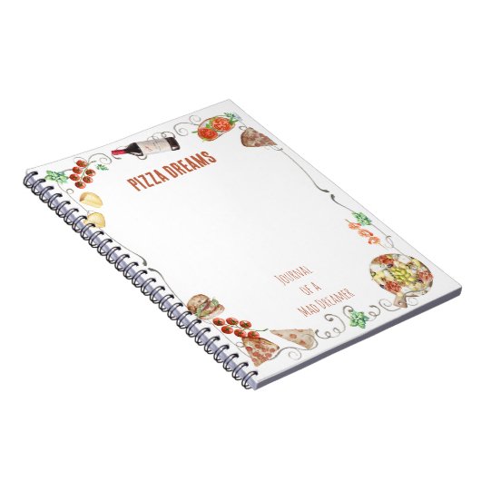 Notes from a Pizza Dream Notitieboek (Rechterzijde)