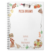 Notes from a Pizza Dream Notitieboek (Voorkant)