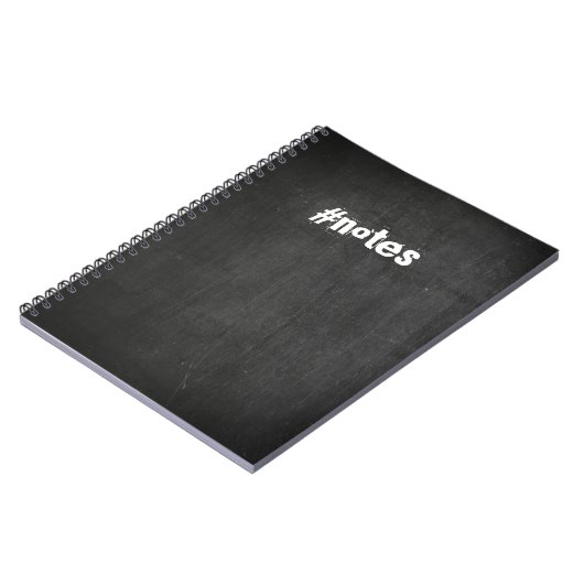 #notes-laptop met Chalkboard Notitieboek (Linkerzijde)