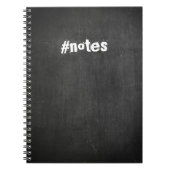 #notes-laptop met Chalkboard Notitieboek (Voorkant)