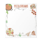 Notes on Pizza Dreams Notitieblok (Voorkant)
